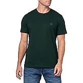 BOSS Men's Tonal Woven Patch Logo Jersey T-Shirt