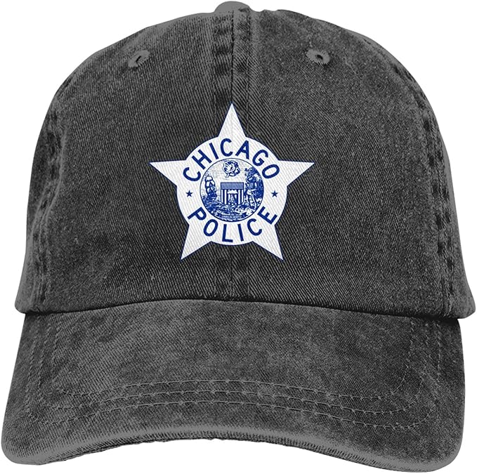 Chicago Police Logo Unisex Baseball Cap Washable Cowboy Hat Adjustable