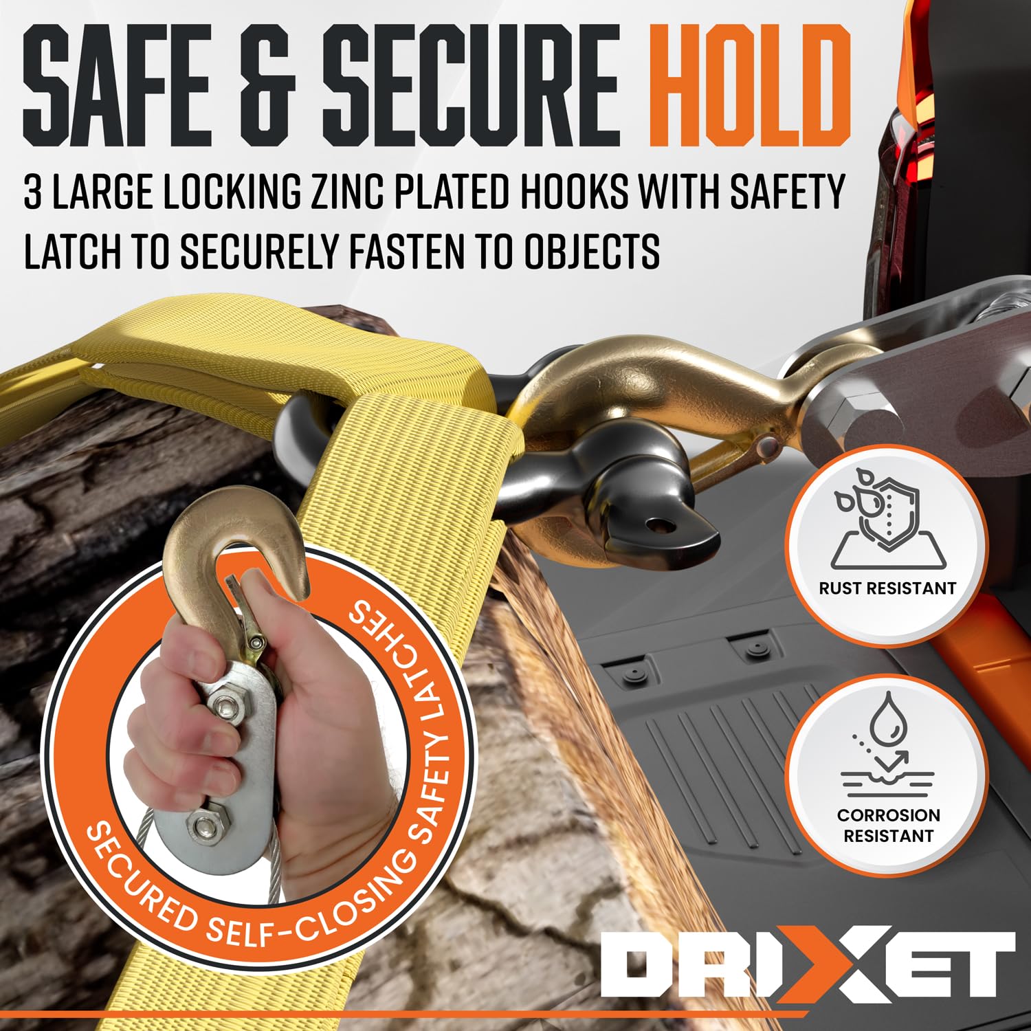 Come Along Winch Heavy Duty 4 Ton Power Puller Hand Winch With Cable And Pulley Come Along