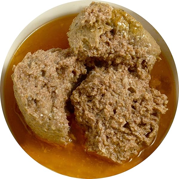AGAINST THE GRAIN NOTHING ELSE! 100% SALMON DOG FOOD – 11 OZ EACH – SINGLE-INGREDIENT MEATBALL TEXTURE IN NATURAL BROTH – WET DOG FOOD – GRAIN & GLUTEN FREE