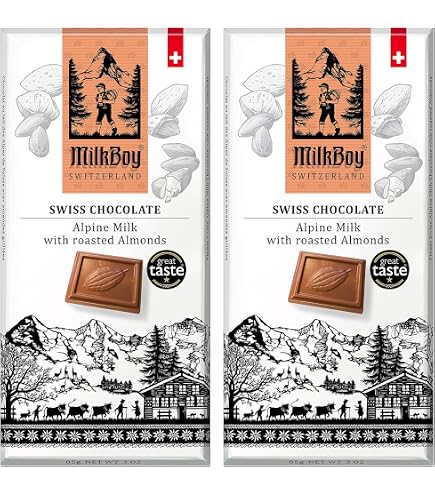 Amazon.com : MilkBoy Swiss Chocolates Dark Chocolate Bars, 72