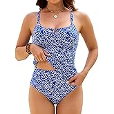 Blooming Jelly Womens Tummy Control Bathing Suit Scoop Neck V Cut Tankini Swimsuits Floral Modest Cute 2026 Swim Suits