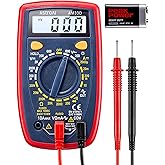 AstroAI Digital Multimeter 2000, Multimeter Tester with Volt Amp Ohm, Multi Meter Measures Voltage, Current, Resistance, Cont