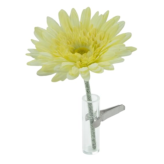 SANDINI Autovase mit Seidenblume/ Kultblume in vielen Designs – Passend für jedes Auto