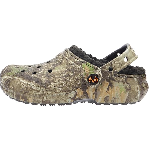 Capelli Boys Lined Camo Crocs Nursing Shoes Boys Camouflage