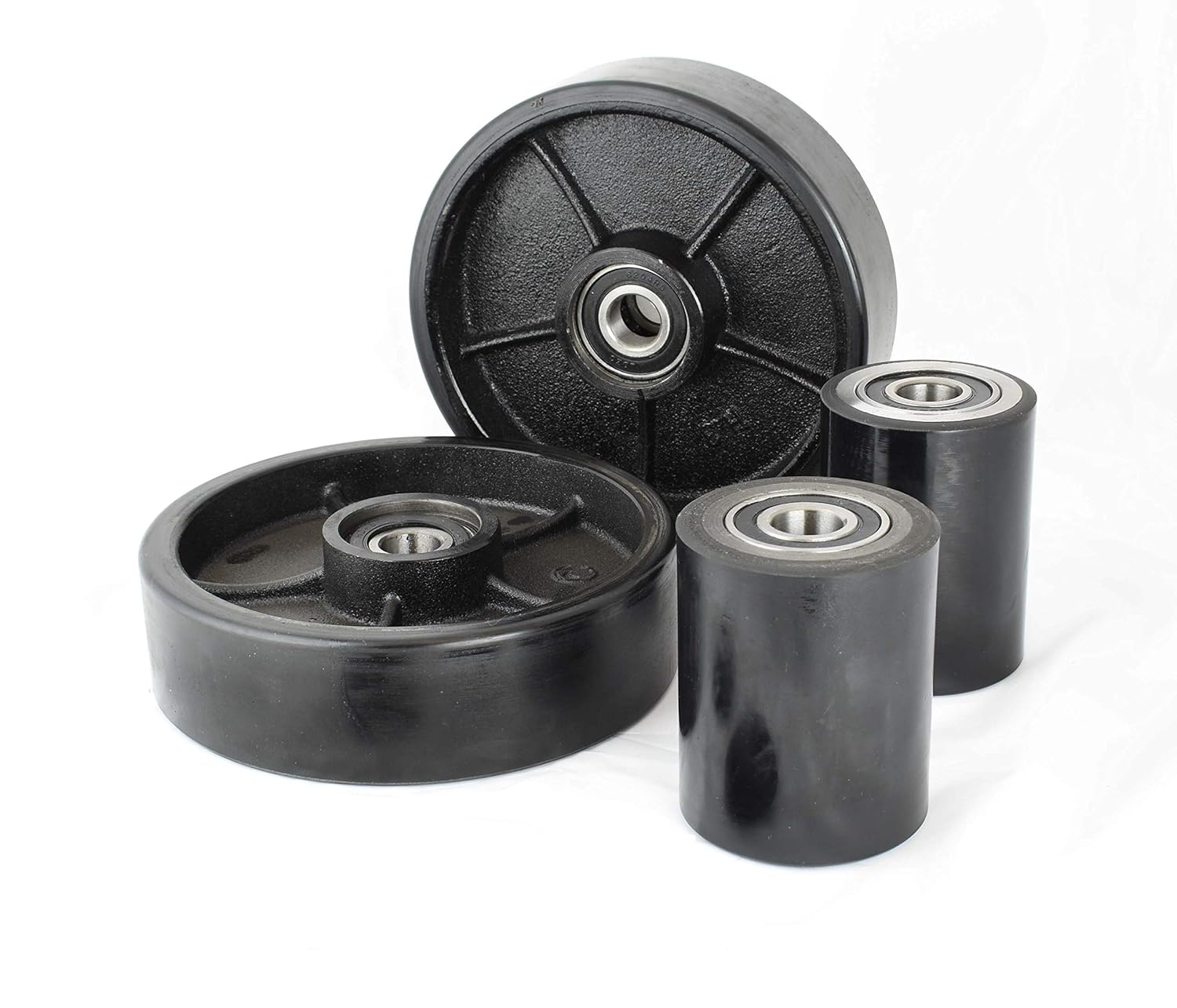 Wesco 272748 Pallet Jack Wheel Kit Includes All Parts Shown WiC2