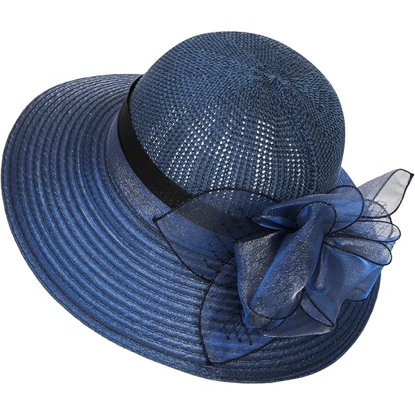 帽子 KAKOI RIBBON WIDE BRIM BOWLER HAT Generic Women Fedora Hat Ribbon Banquet Bowler Hat Wool Jazz