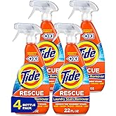 Tide Laundry Stain Remover with Oxi, Rescue Clothes, Upholstery, Carpet and more from Tough Stains, Stain Treater, 22 Fl Oz (