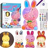 Paint Your Own Bunny Lamp Kit, Art Supplies Crafts Kit, DIY Painting Kit for Kids 6-12, Arts and Crafts for Girls Ages 3 4 5