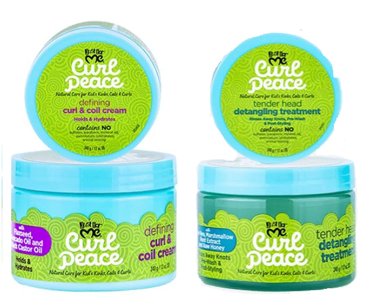 Amazon Com Just For Me Curl Peace Hair Products Combo Curl