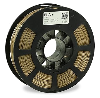 Amazon Com Kodak Pla Plus 3d Printer Filament 1 75mm 0 02 Mm 750g 1 7lbs Spool Bronze Industrial Scientific
