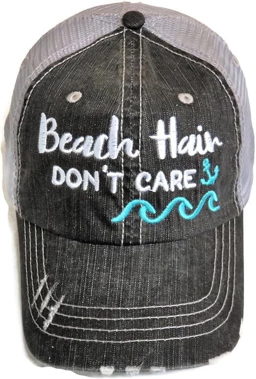 beach hair hat