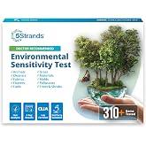 5Strands Environmental Sensitivity Test for Adults &amp; Kids, 310 Items Tested | Identify Outdoor &amp; Indoor Items Triggering Sensitivity Symptoms, at Home Test, Accurate Hair Analysis, Results in 4 Days