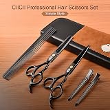 CIICII Hair Cutting Scissors 6.7 Inch Professional Hair Shears Set view 8