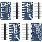 4Pcs ADS1115 16 Bit 4 Channel I2C IIC Analog-to-Digital ADC Converter Board | 16Byte, Analog-to-Digital, PGA Development Board with Programmable Gain Amplifier High Precision ADC for Arduino Raspberry Pi