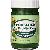 Puckered Pickle Relish, Sweet Green, 12.0 Ounce