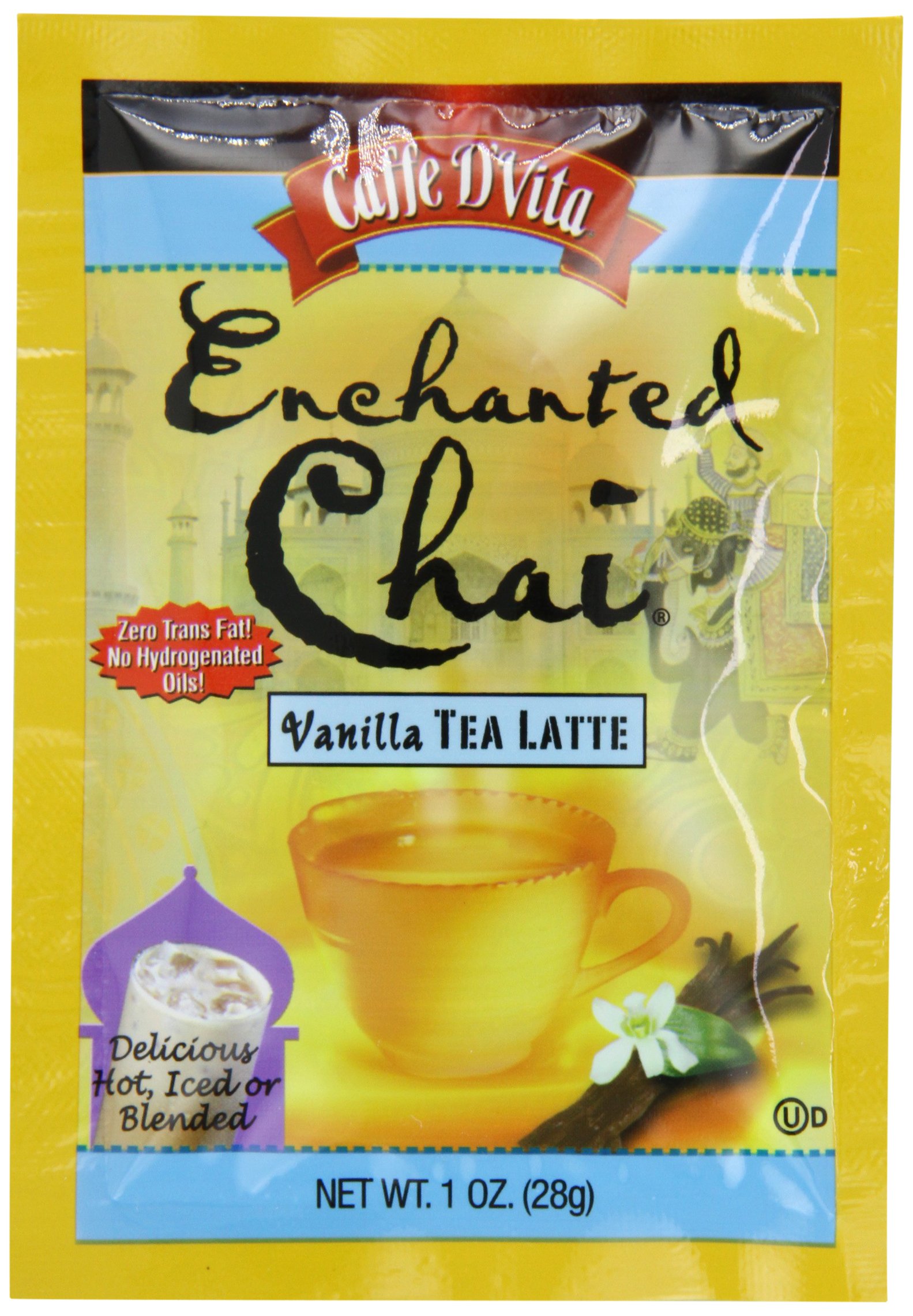 Caffe D'Vita Enchanted Chai Tea Latte Mix, 1Ounce