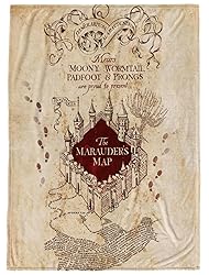 Warner Bros. Harry Potter Marauders Map Throw