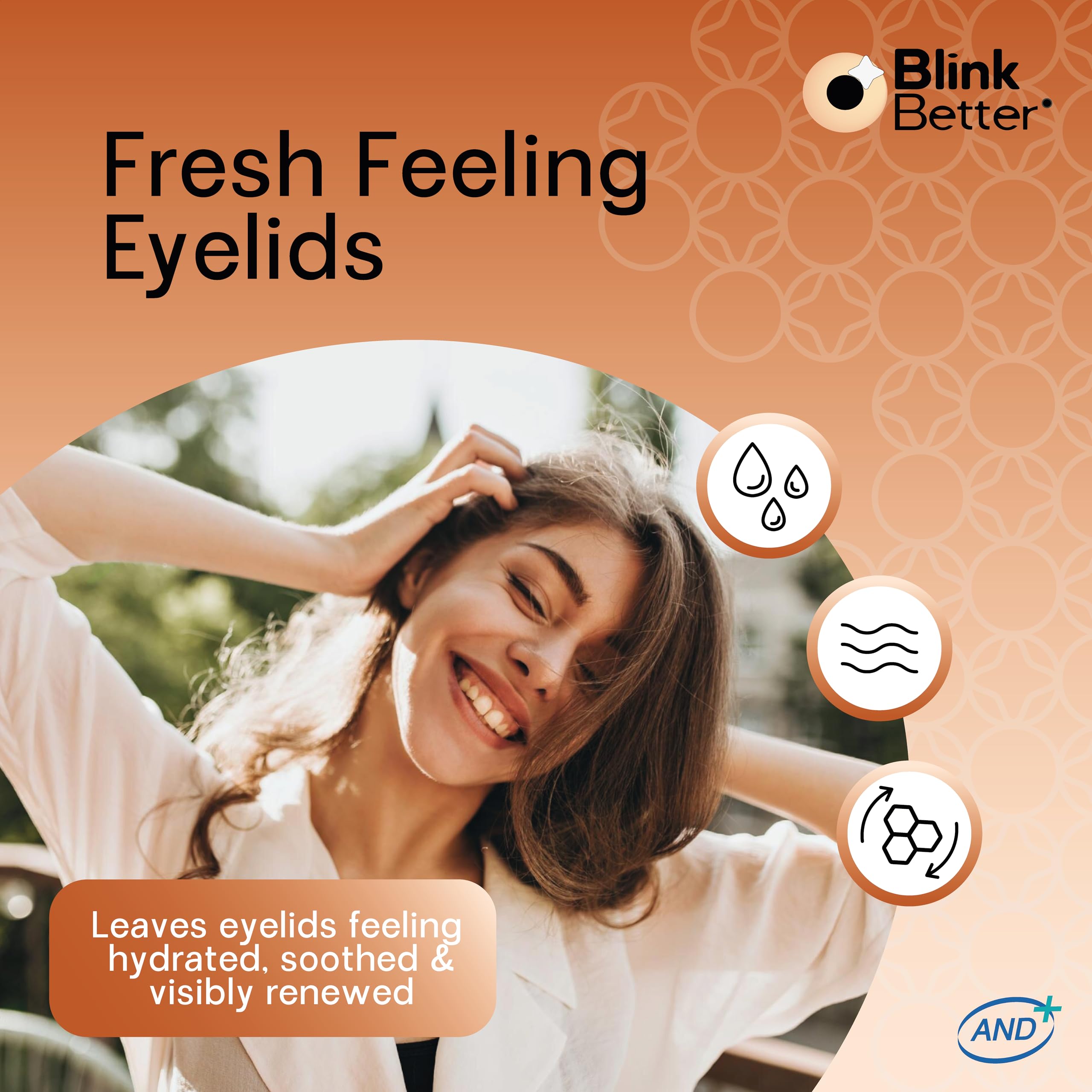 BlinkBetter® Restore Eyelid Cream – 3% Oat Extract & Ceramide Complex – Soothing Hydration & Barrier Support for Dry, Itchy, Red, Sensitive, or Flaky Skin Around the Eyes – All-Day Use – 1oz