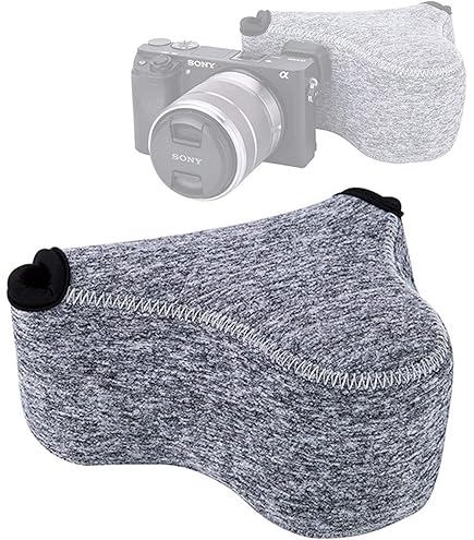 MG064 Ultra Light Neoprene Camera Case Compatible With Sony Alpha A6400