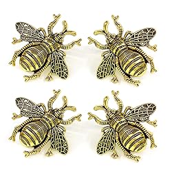 ZILucky Bee Knob Drawer Pulls Handles for Dresser