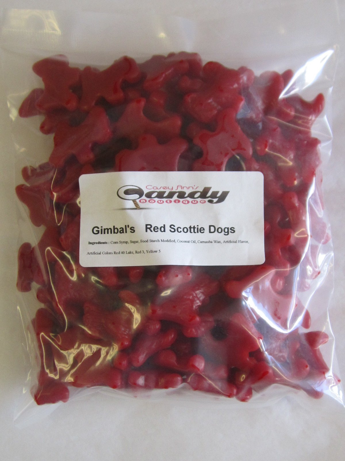 Gimbal's Licorice Scottie Dogs, 11.5 oz (SUGAR) Licorice