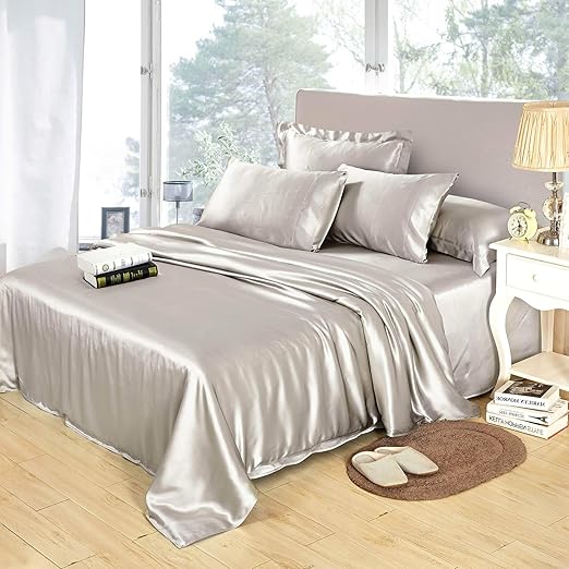 Amazon Lilysilk リリーシルク シルク掛け布団カバー 布団カバー 寝具カバー 25匁天然シルク 100 ライトグレー クイーン210x210cm 掛けふとんカバー オンライン通販