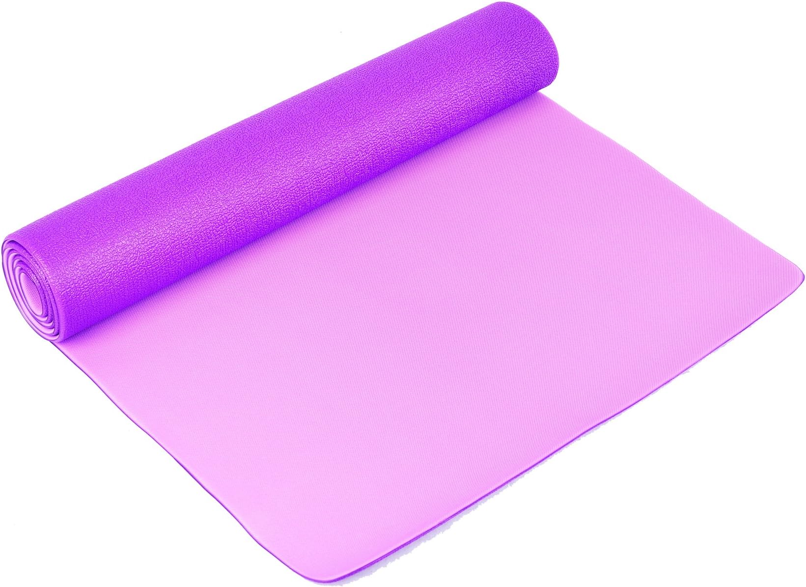 FA Sports Yogiplus Matelas de yoga PVC Pattern Pourpre/Rose 183 x 61 x 0,6 cm