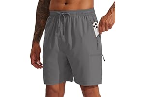 Willit Men's Hiking Cargo Shorts Quick Dry Golf Athletic Shorts 7" Lightweight Summer Shorts with Pockets