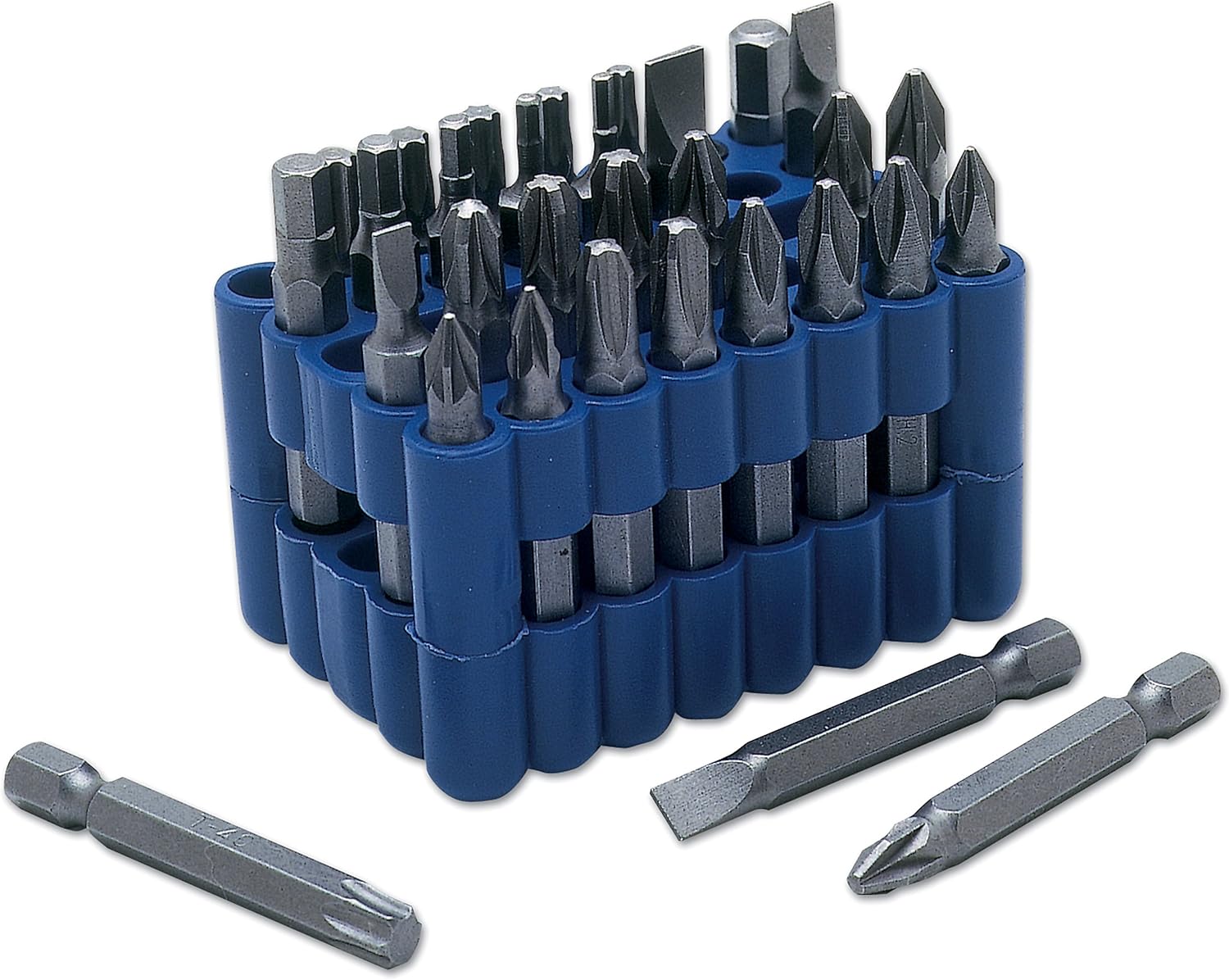 Laser 2963 Power Tool Bit Set 50mm 32pc, Variety Pack