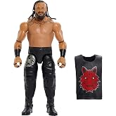 Mattel WWE Jacob Fatu Action Figure, Main Event Series #167 | WWE Action Figure, 6-inch Collectible Superstar with 14 Articulation Points &amp; Life-Like Look ​