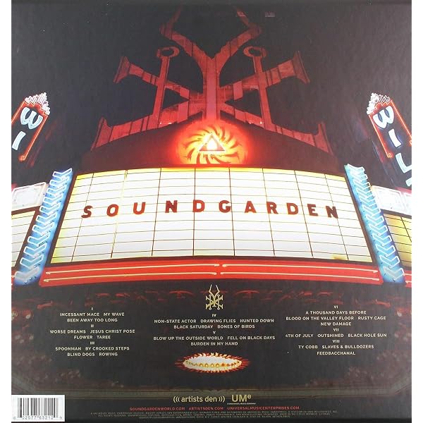 Amazon.com: Soundgarden - Lollapalooza 1992: Live At Lollapalooza