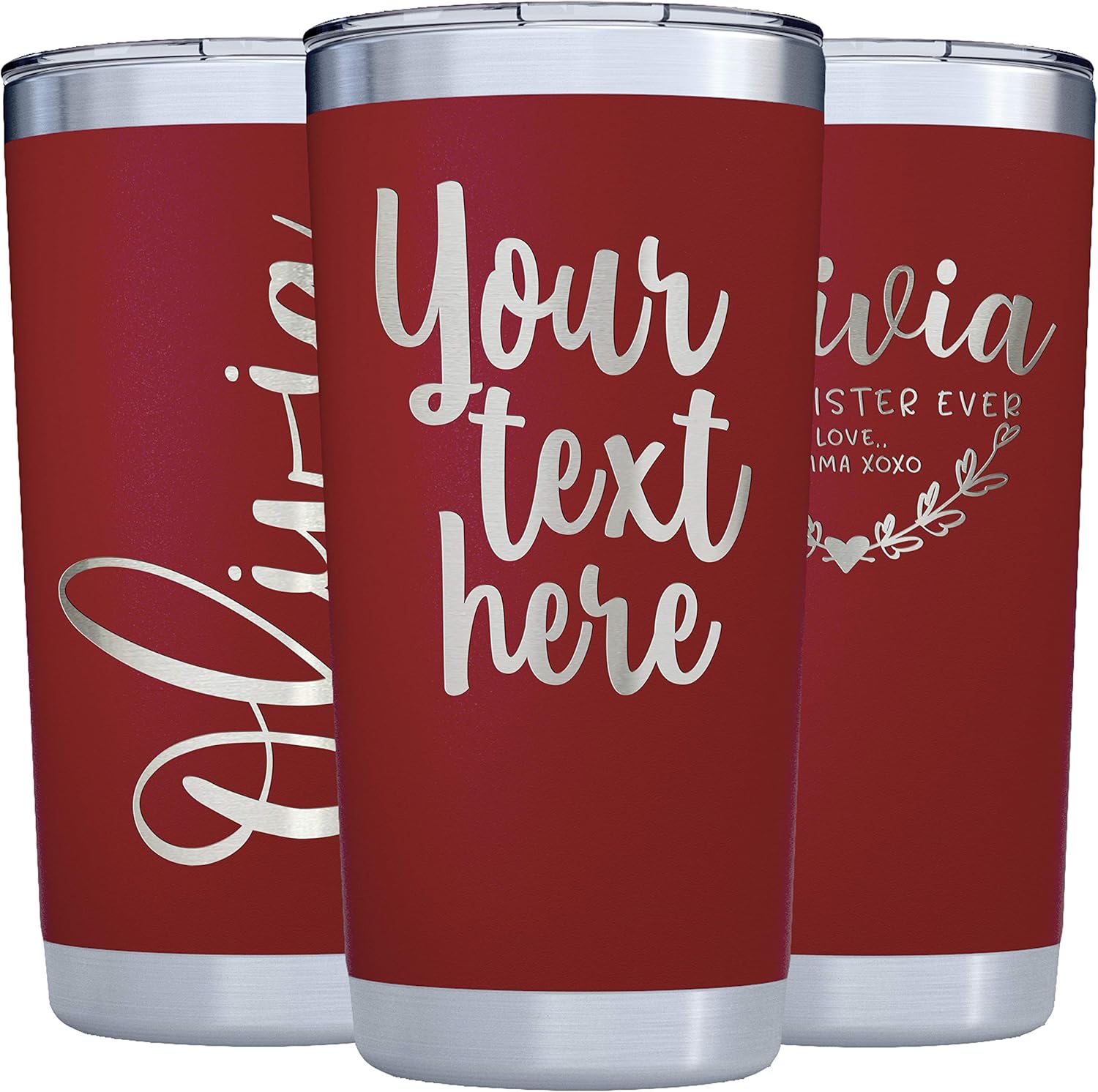custom insulated cups