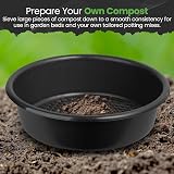 Hardys Large Plastic Garden Sieve Heavy Duty Mesh 35cm 1cm Holes view 9