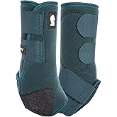 Classic Equine Legacy2 Support Boots, Hind, Dragonfly Green, Medium