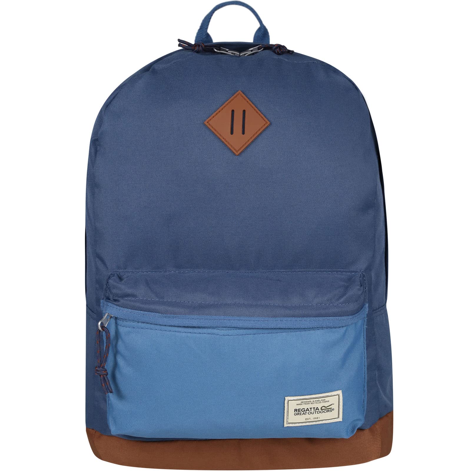 Regatta Stamford 20L'recycled Polyester Padded Straps Inner Security Pocket Laptop Travel Backpack Rucksacks - Dark Denim/Stellar, Single