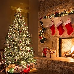 Brizled Silver Christmas Tree