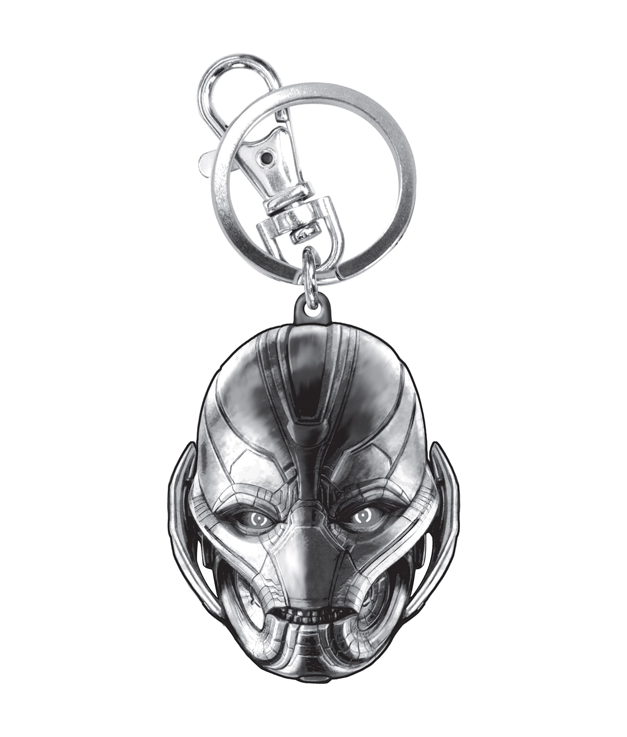 Monogram 68374 Ultron Pewter Key Ring, Grey