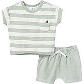 Teal Baby Boys Shirt & Shorts Set by Modern Moments by Gerber