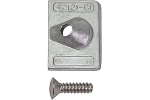 Quicksilver 42121Q02 Square Aluminum Anode Set for Mercury or Mariner and Force Outboards