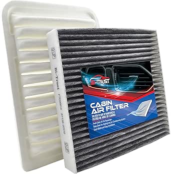 Amazon.com: Bi-Trust Engine Cabin Air Filter Kit,Replacement for Toyota ...