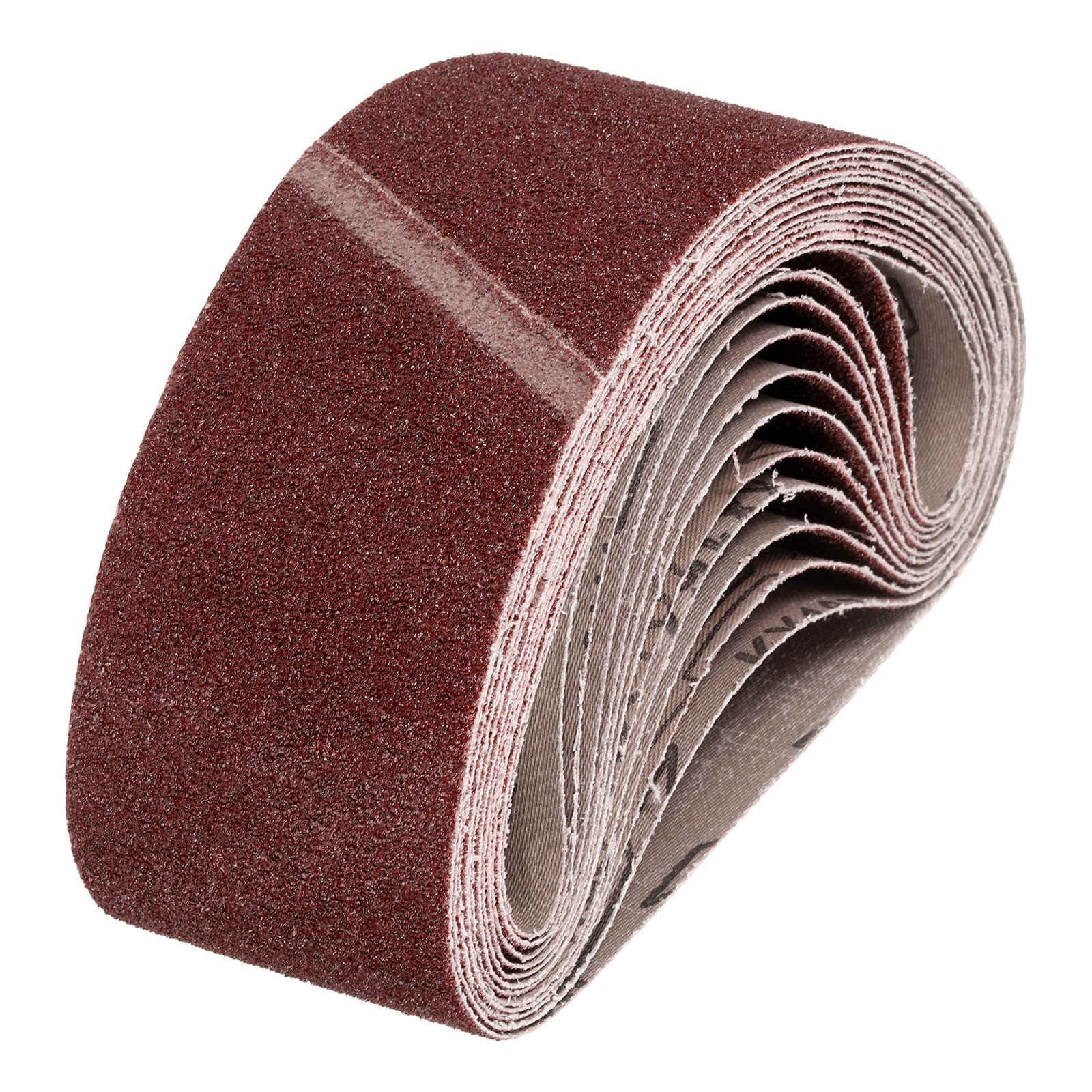 HARFINGTON 4 x 21 Inch Sanding Belts, 12 Pcs 40