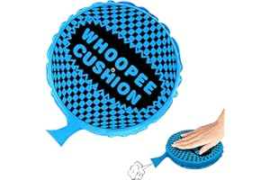 ANZUSY Whoopie Cushion, 9" Woopie Cushion, Self Inflating Whoopee Cushion, Woopy Cushion Fart Bag for Boys and Girls, Goodie Bag Stuffers Makes Gas Sounds, Novelty Prank Gag White Elephant Gifts