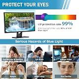 LAMA 21-22" Universal Anti Blue Light Computer Screen Protector Filter Eye view 3