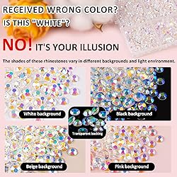 16000Pcs Resin Jelly Rhinestones with Tweezers for
