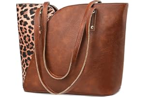 ALARION Tote Bag for Women Soft Faux Leather Shoulder Bag Ladies Zipper Tote Purses for Women Large Satchel Shoulder Handbag