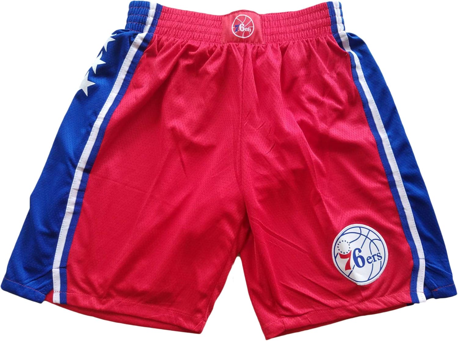 LZZQMR Mens Basketball Shorts for 76er Iverson Sport Shorts, Adult