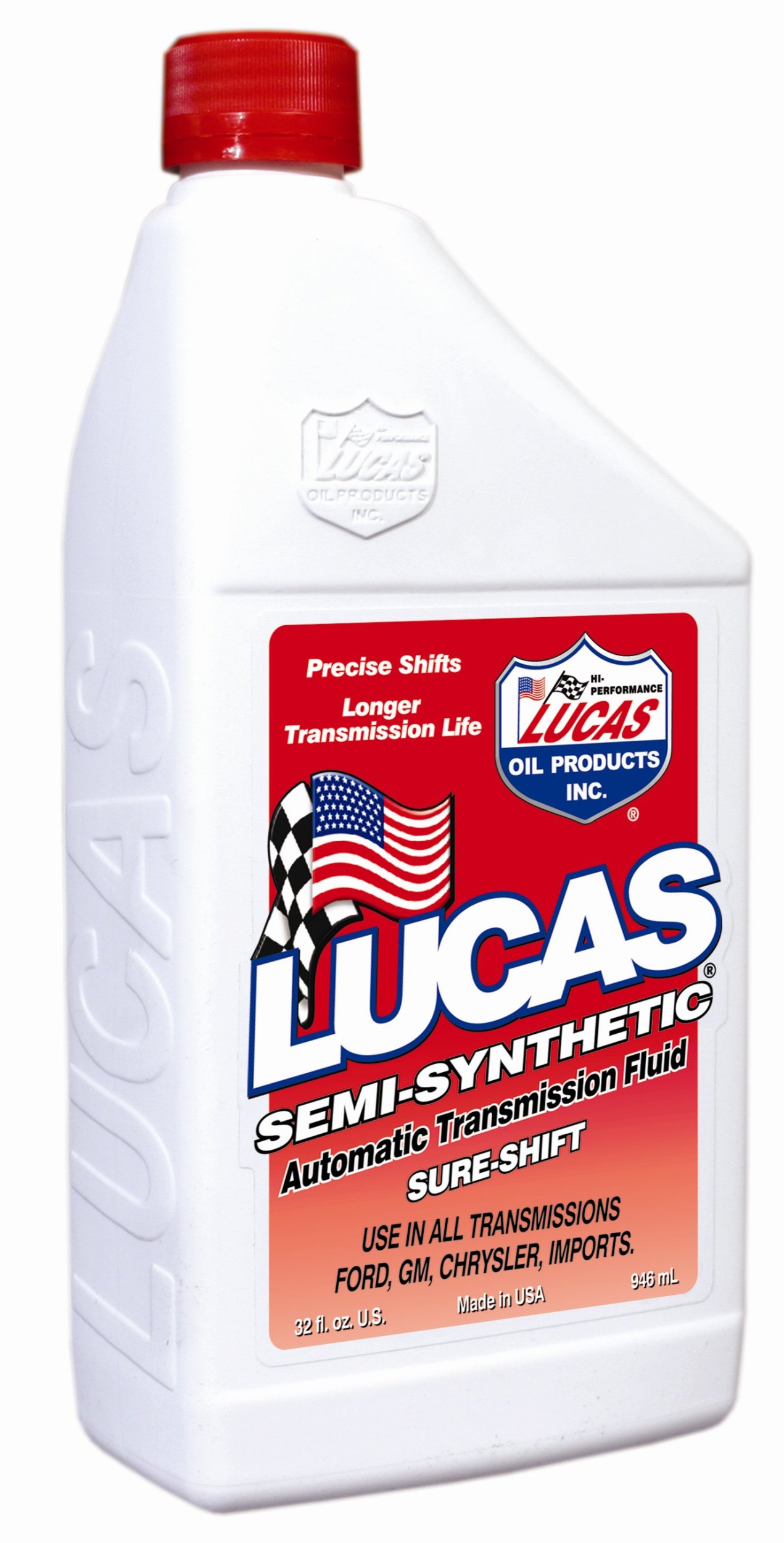 Lucas Oil 10052PK6 SemiSynthetic Automatic Transmission Fluid 1