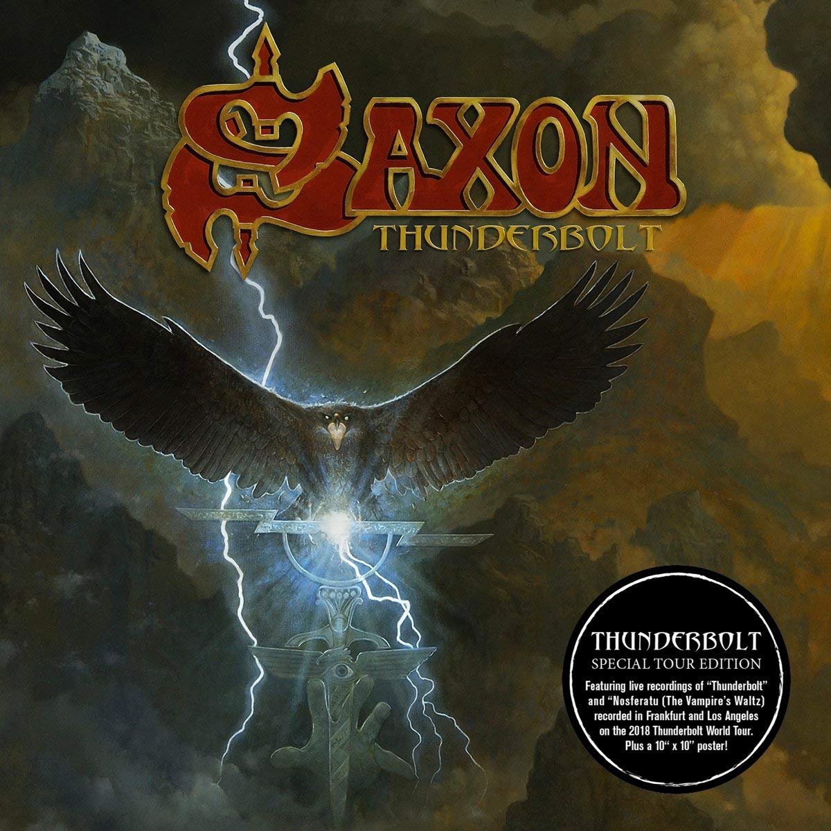 Thunderbolt Special Tour Edition Saxon Amazon De Musik thunderbolt special tour edition