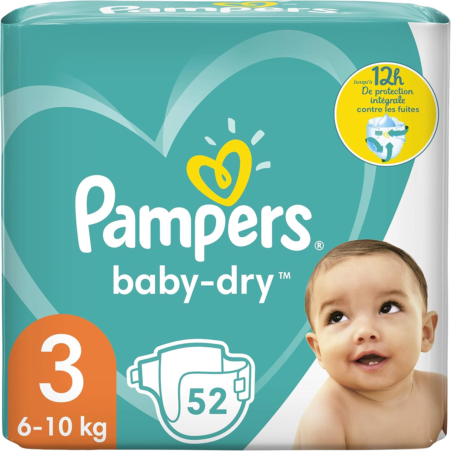 Pampers Baby-Dry Nappy Pants - Pack of 3